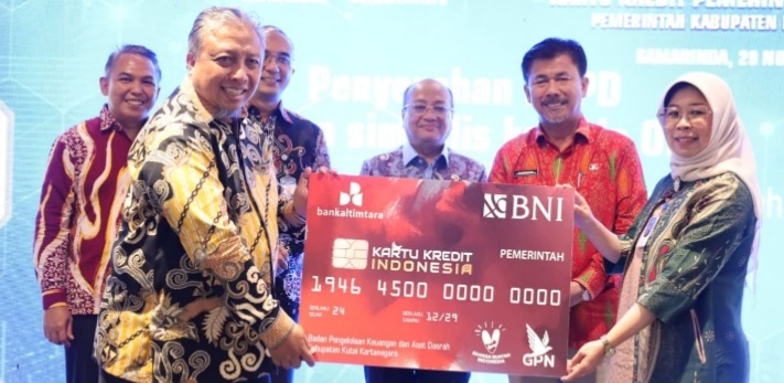 Jawab Tuntutan Digitalisasi, Pemkab Kukar Luncurkan Kartu Kredit Pemerintah Daerah