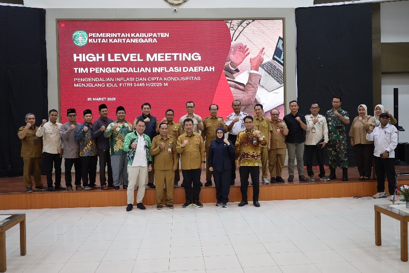 Forkopimda Kukar Gelar Rakor Pengendalian Inflasi dan Cipta Kondusifitas Jelang Idulfitri