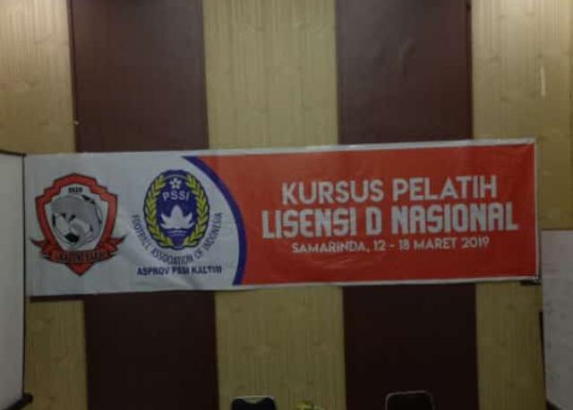 30 Pelatih Ikuti Kursus Pelatih licence D Nasional 2019 di Stadion Sempaja