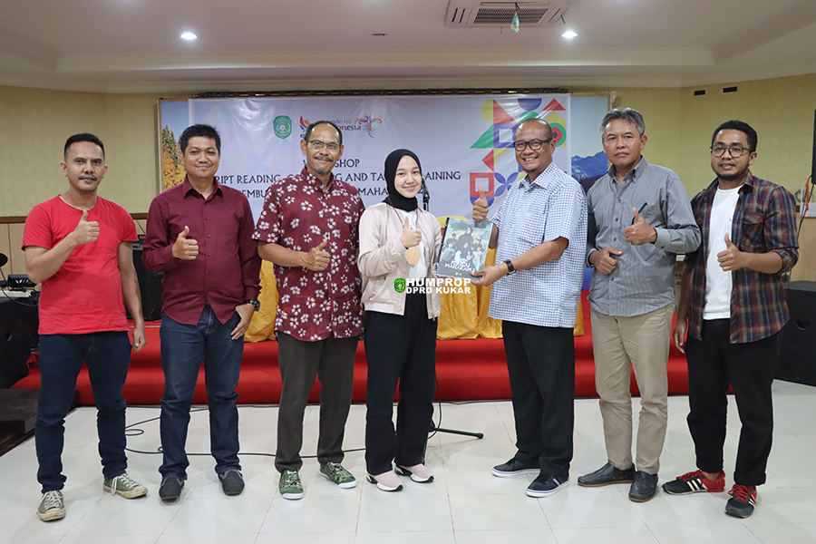 Dinas Pariwisata Kabupaten Kutai Kartanegara dan Anggota DPRD H. Ahmad Zulfiansyah adakan kegiatan Workshop pembuatan Film Video Perisai Mahakam II