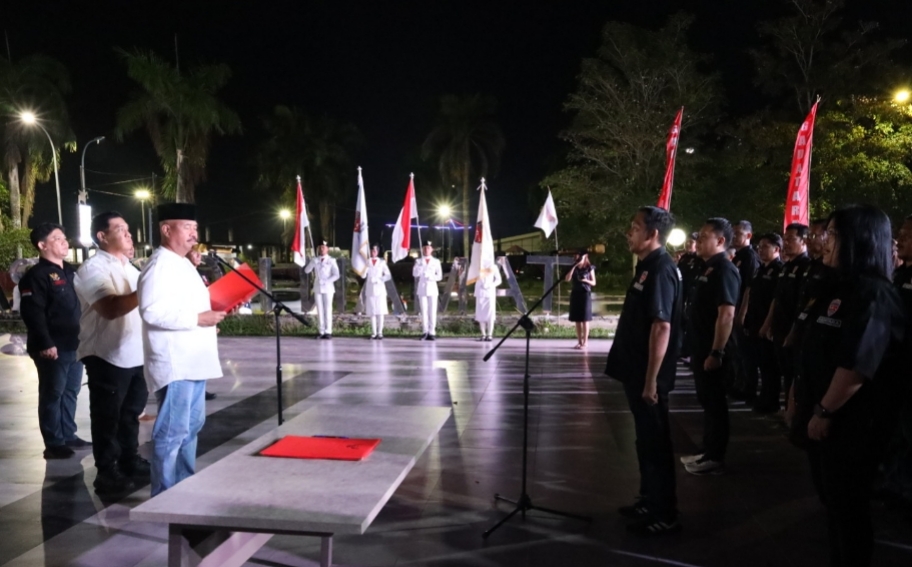 Lantik Pengurus DPP Gerakan Pemuda Nusantara Kaltim, Ini Pesan Bupati Kukar
