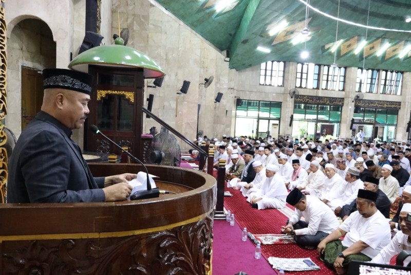 Bupati Edi Damansyah Pamit dan Mohon Maaf dalam Momen Salat Idulfitri 1446 Hijriah