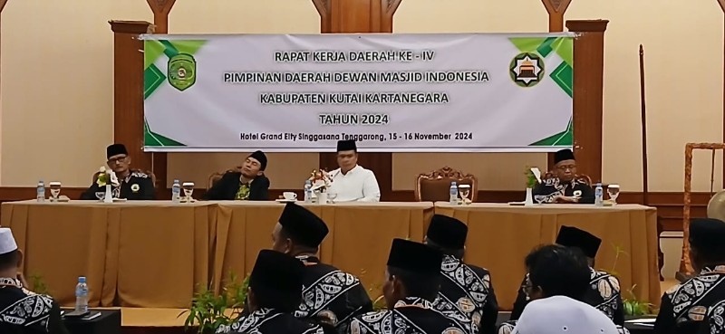 Buka Rakerda DMI Kukar, Pjs Bupati Apresiasi Peran Nyata dalam Membantu Pemerintah Daerah