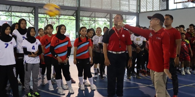 Persiapkan Porprov dan Porda Junior, Dispora Kukar Gelar Turnamen Bola Voli Bupati Cup 2023