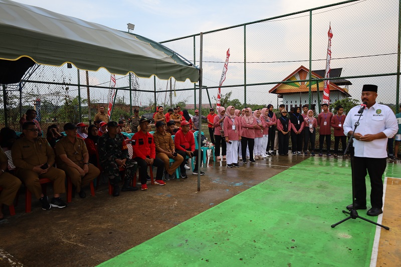 Buka Turnamen Bola Voli Embalut Cup, Bupati Kukar Harap Bisa Berdampak Positif