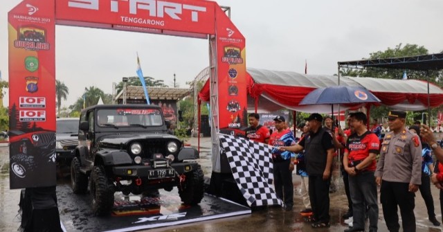 Meriahkan Harhubnas 2023, Bupati Edi Lepas Peserta Off Road Kukar Overland 2023