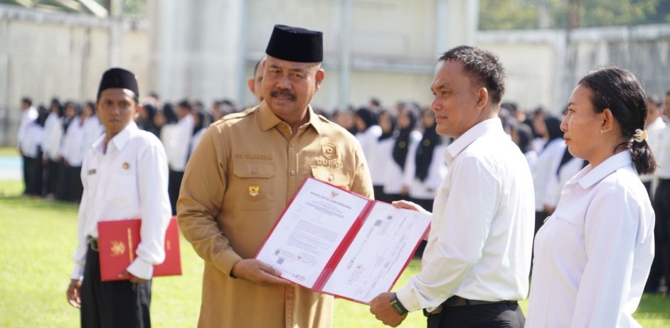 Upaya Memperkuat Pelayanan Publik, Bupati Lantik 3.870 PPPK Pemkab Kukar