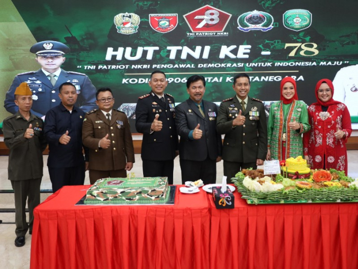 TNI Banyak Membantu Program Pemerintah, Pemkab Kukar Sampaikan Terima Kasih