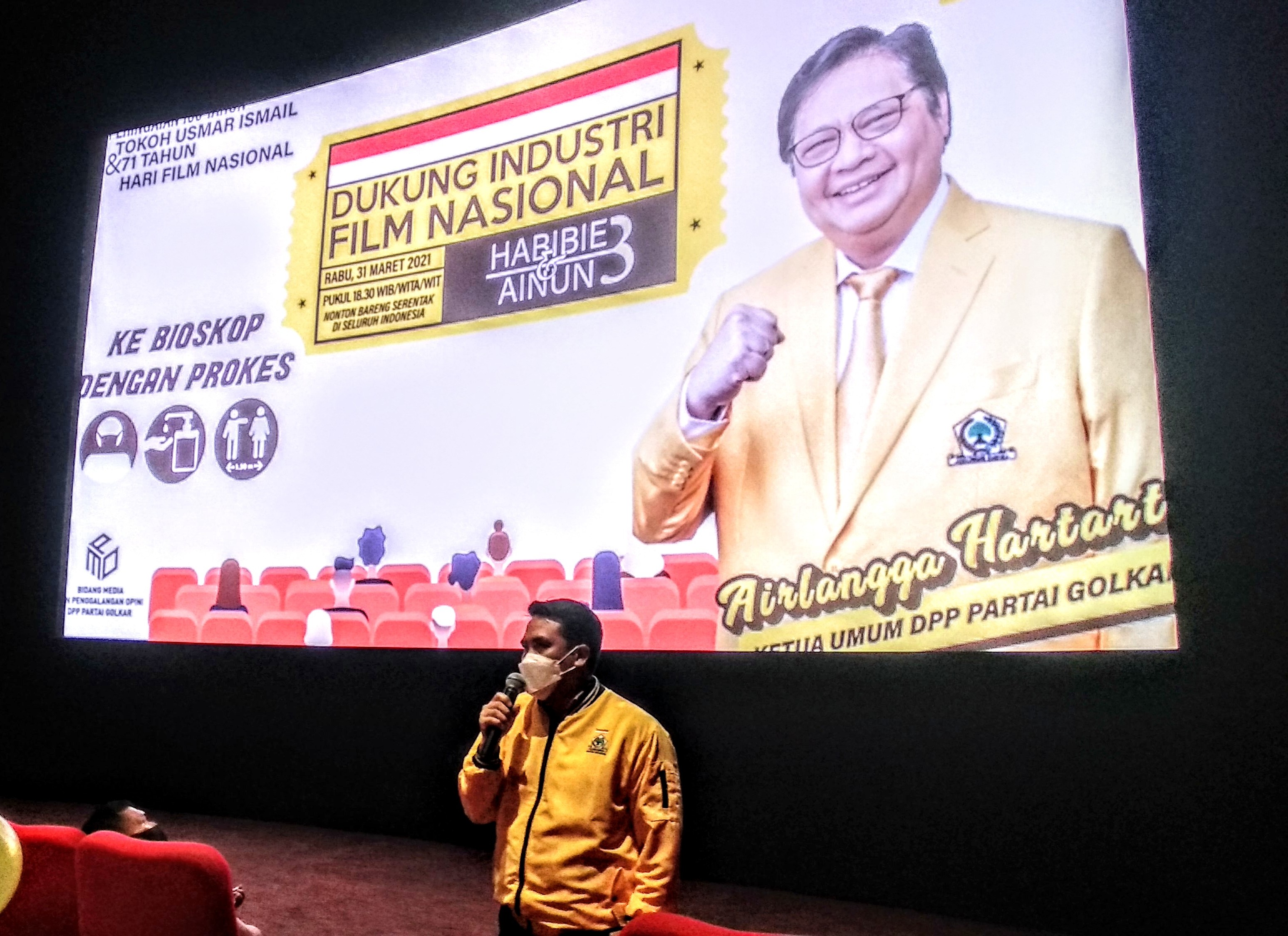 GOLKAR KALTIM PENONTON TERBANYAK SE INDONESIA HABIBI & AINUN 3 