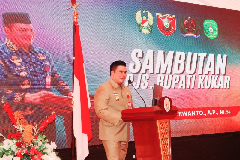 Pjs Bupati Kukar Sebut TMMD Bantu Tingkatkan Kualitas Hidup Masyarakat Desa