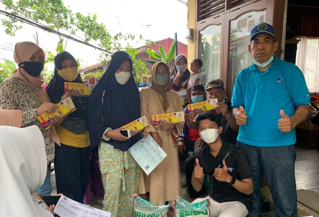 Bantuan Beras Serta Zakat dari H. Rudy Mas'ud Kepada Warga KKSS, Adalah Wujud Komitmen Kerja Nyata