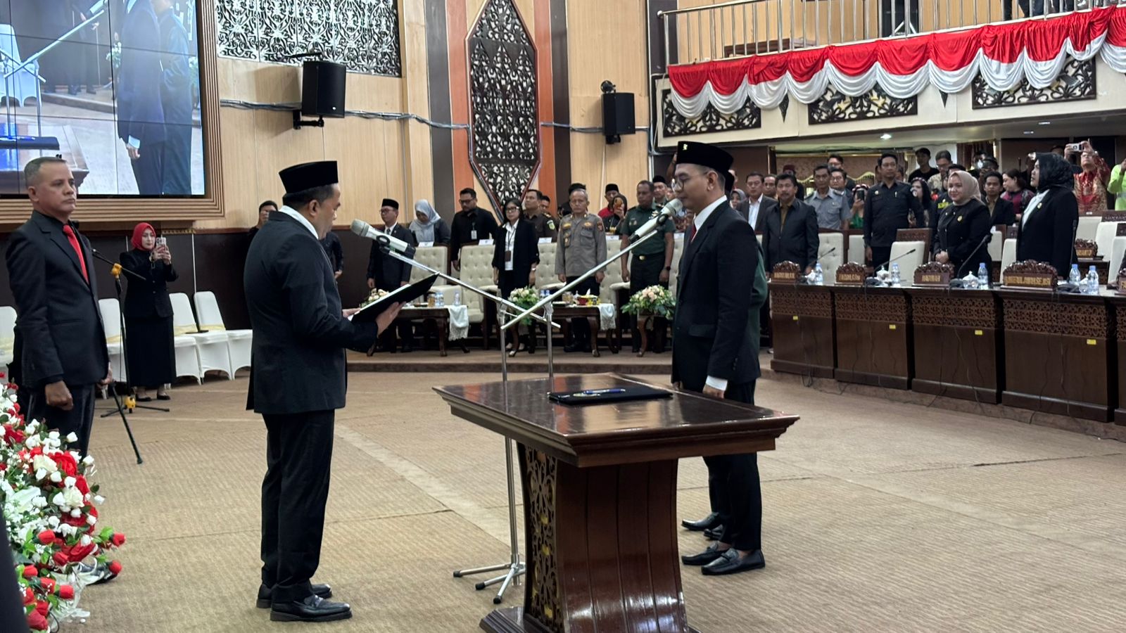 Gantikan Almarhum Junaidi, Akbar Haka Resmi Dilantik Jadi Anggota DPRD Kukar 