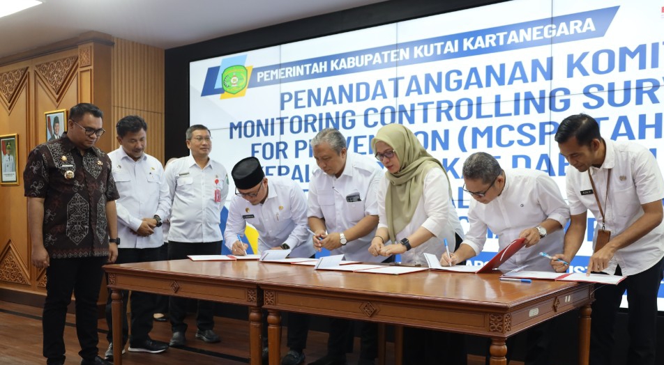 Upaya Pencegahan Korupsi, Pemkab Kukar Gelar Penandatanganan Pernyataan MSCP