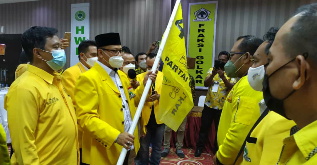 Kembali Nahkodai Partai Golkar Kutai Timur, Kasmidi Terpilih Secara Aklamasi